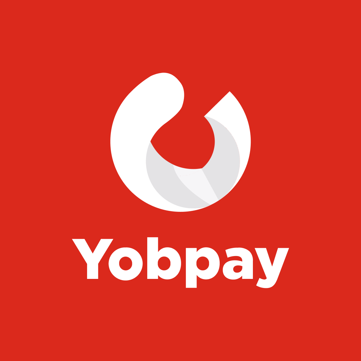 Yobpay logo white text